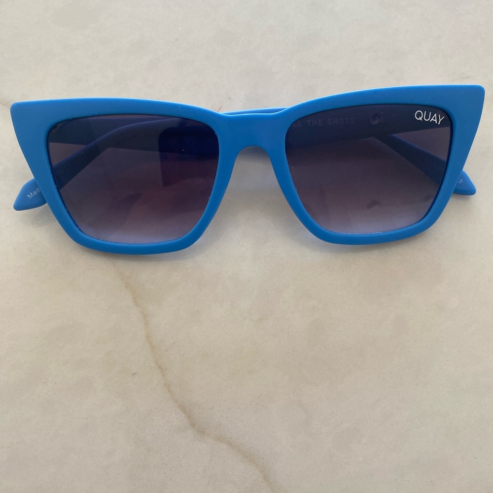 Quay Blue Sunglasses - Picture 2 of 3